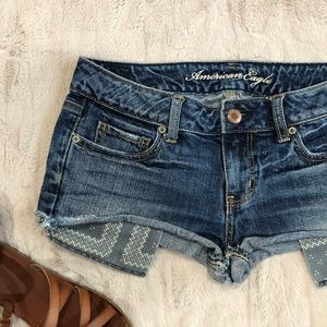 American Eagle Pocket Jean Shorts